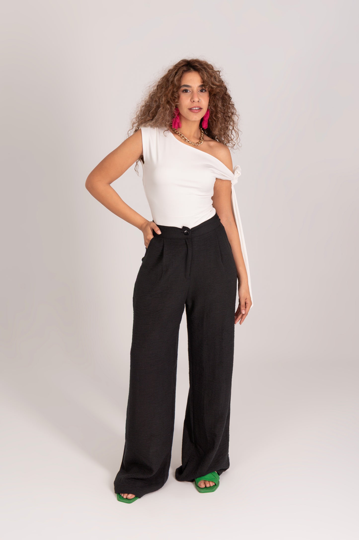 Effortless One-Shoulder Top