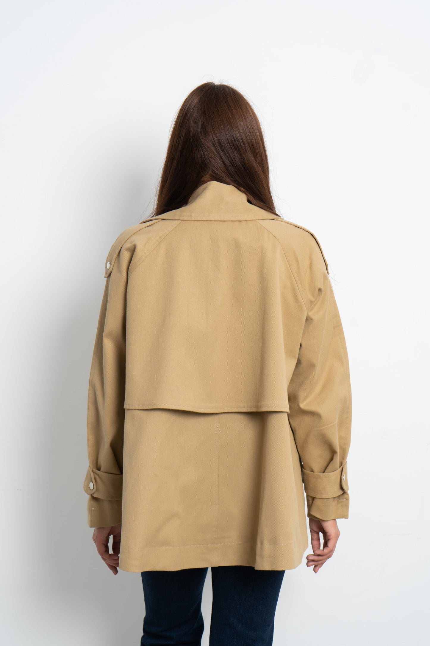 Trench Gaberdine Jacket - Amaze