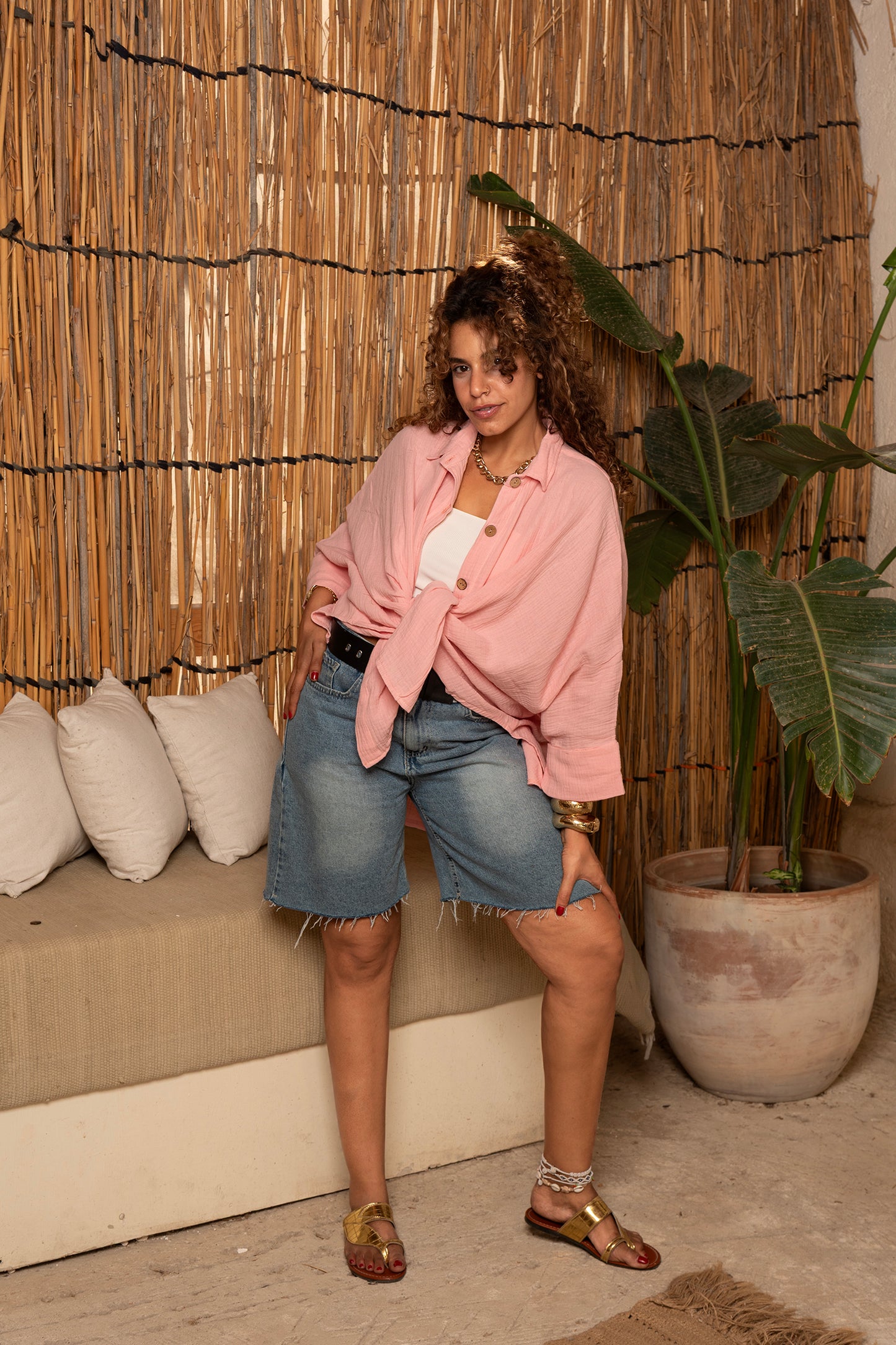 Linen Oversized Shirt