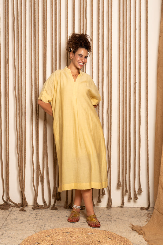 Summer Breeze Linen Dress