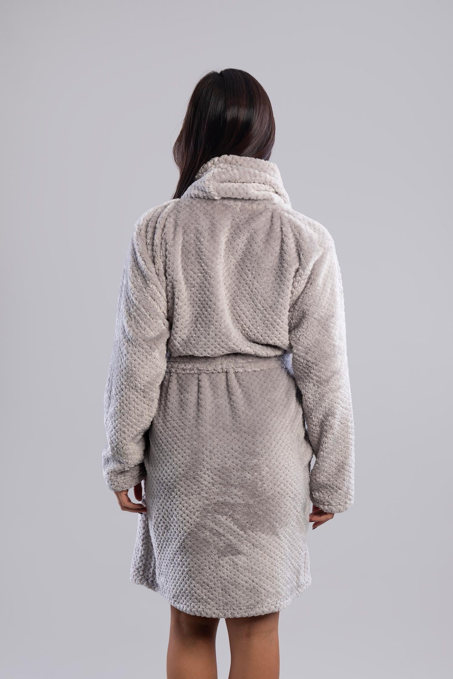 Fluffy Polar Robe - Amaze